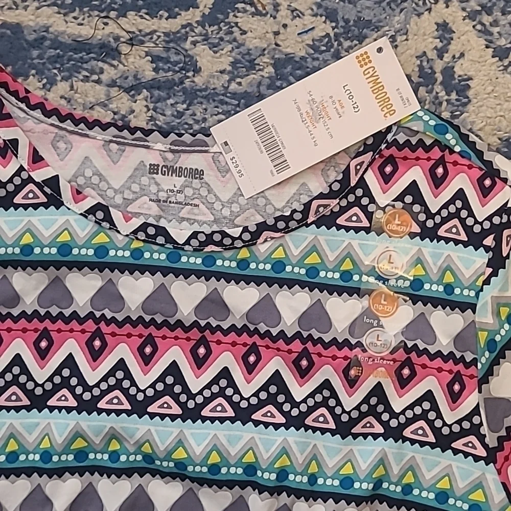 Gymboree sz 10/12 long sleeve dress bundle new with tags K68
